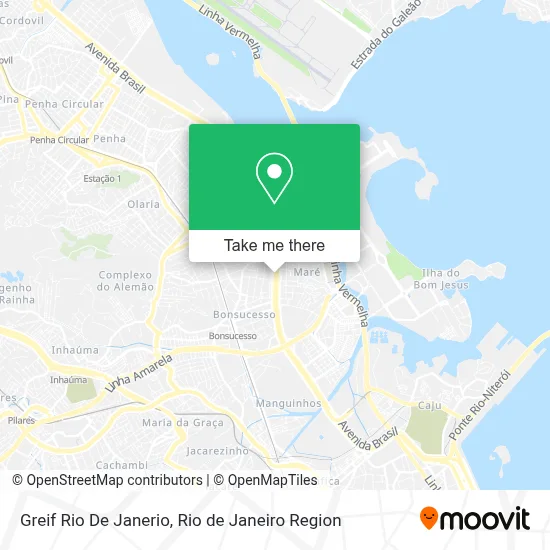 Greif Rio De Janerio map