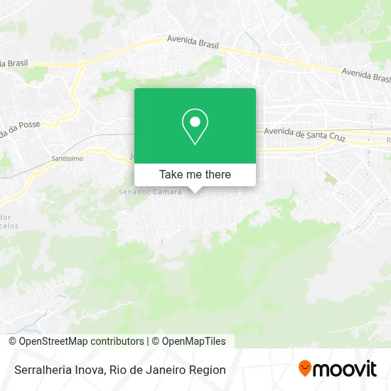 Serralheria Inova map