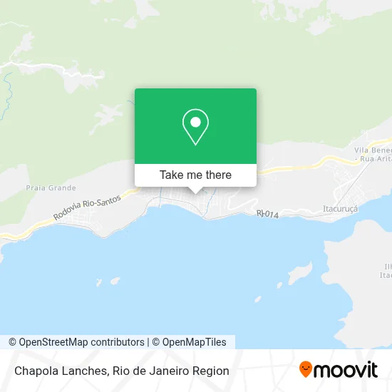 Chapola Lanches map