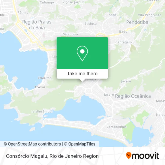 Consórcio Magalu map