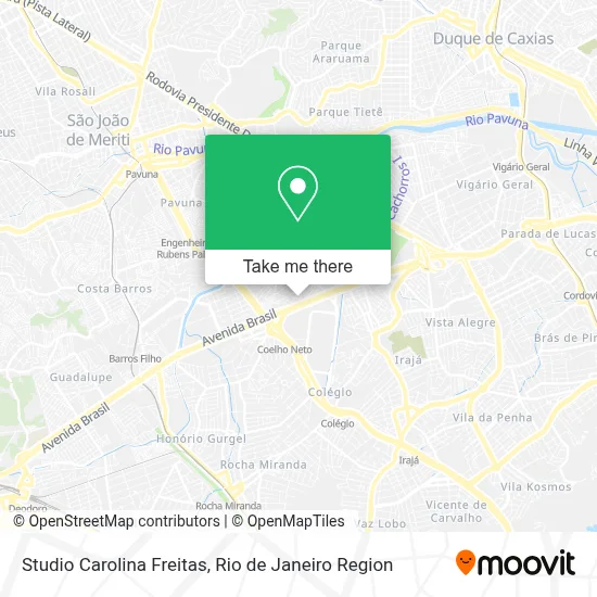 Studio Carolina Freitas map