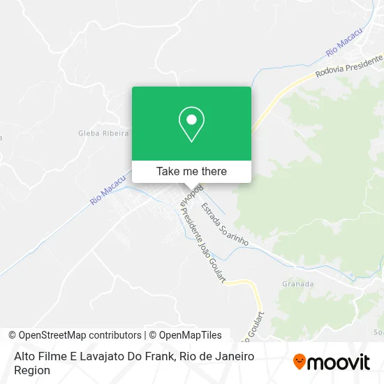 Alto Filme E Lavajato Do Frank map