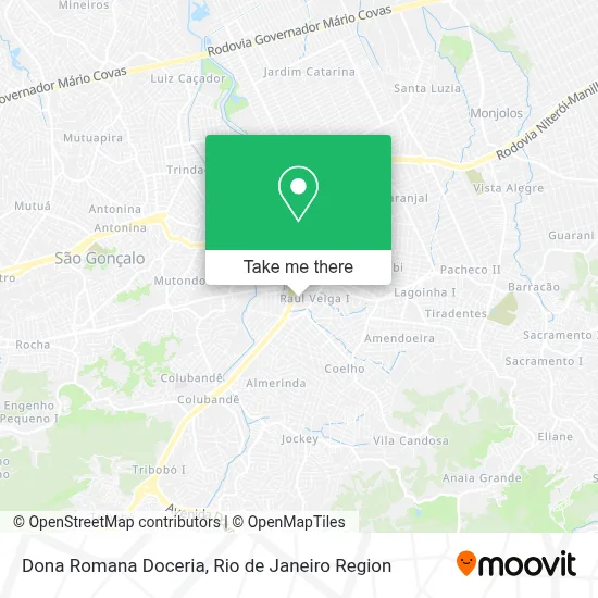 Dona Romana Doceria map