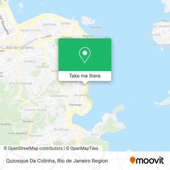 Quiosque Da Cidinha map