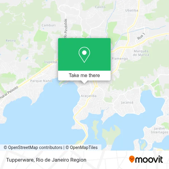 Tupperware map