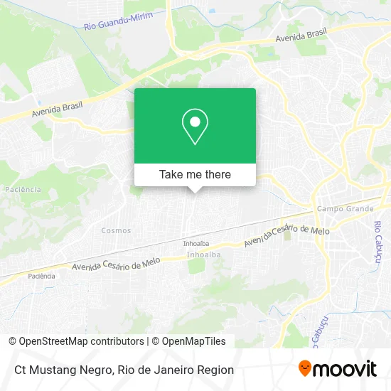 Ct Mustang Negro map