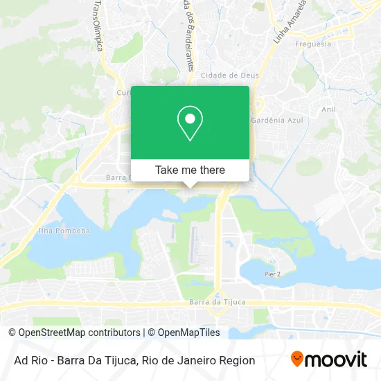 Ad Rio - Barra Da Tijuca map