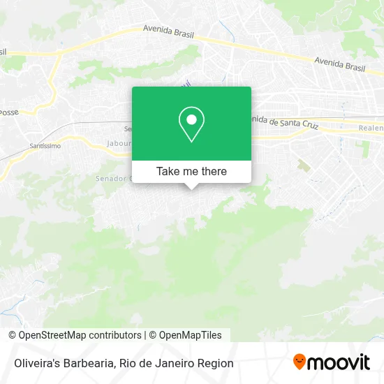 Oliveira's Barbearia map