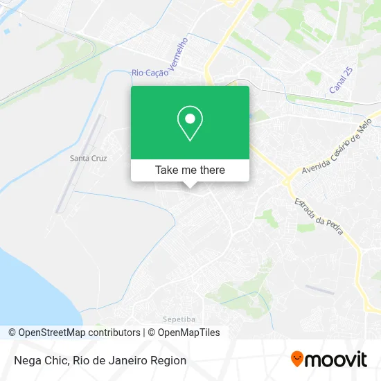 Nega Chic map