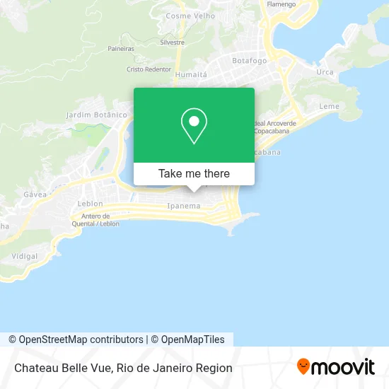 Chateau Belle Vue map
