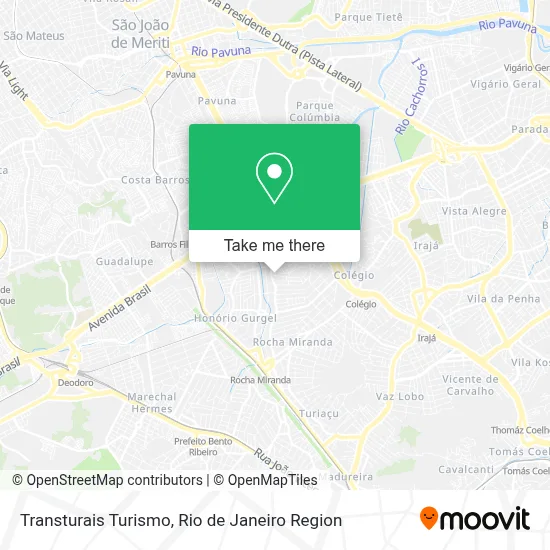 Transturais Turismo map