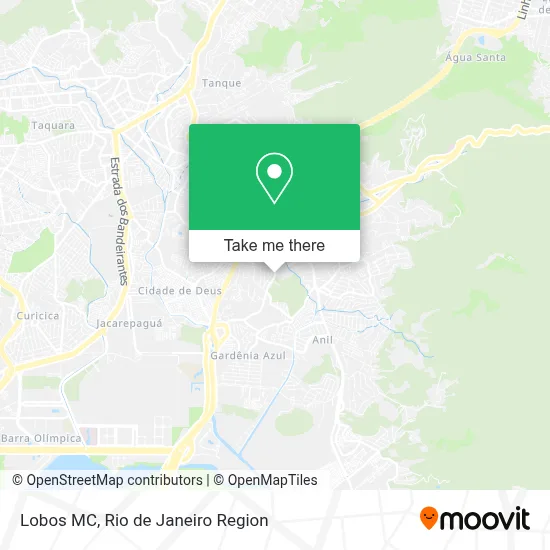Lobos MC map