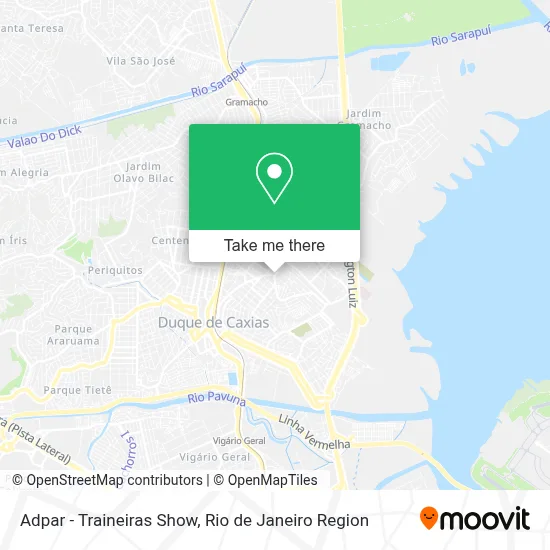 Adpar - Traineiras Show map
