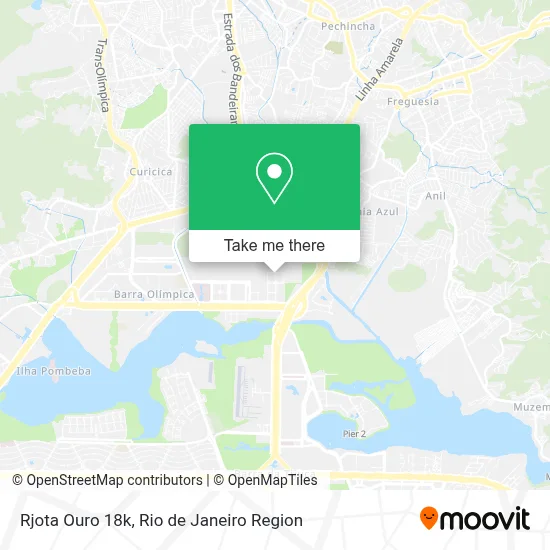 Rjota Ouro 18k map