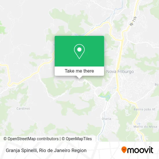 Granja Spinelli map