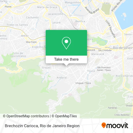 Brechozin Carioca map