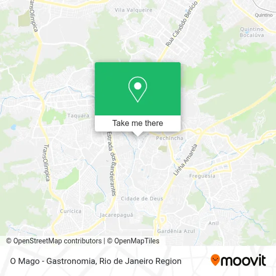 O Mago - Gastronomia map