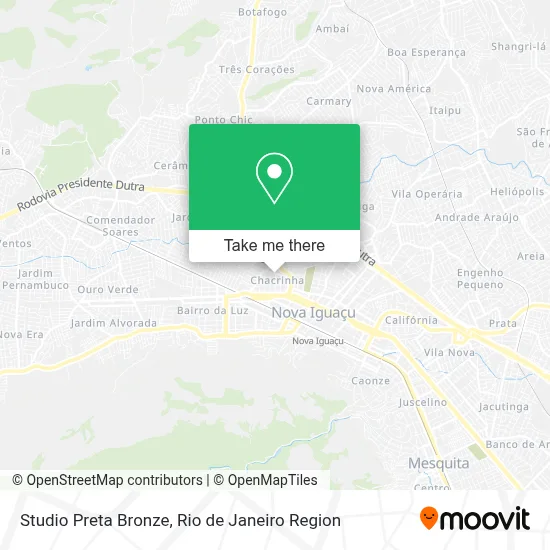 Studio Preta Bronze map