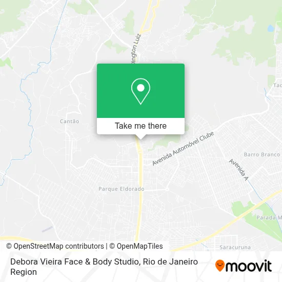 Debora Vieira  Face & Body Studio map