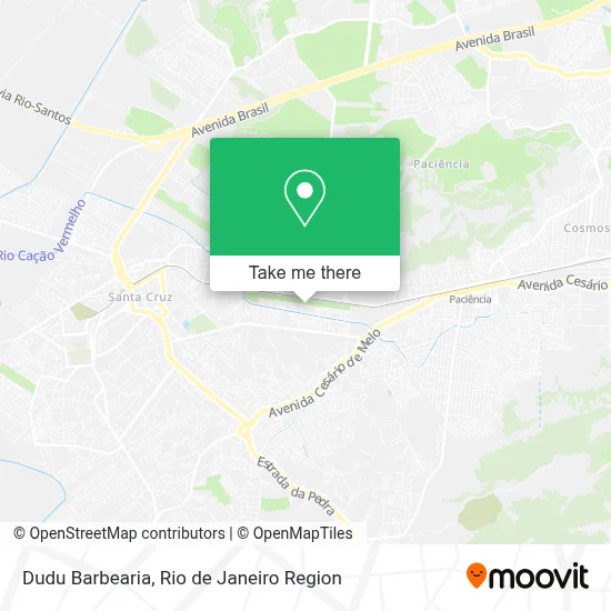 Dudu Barbearia map