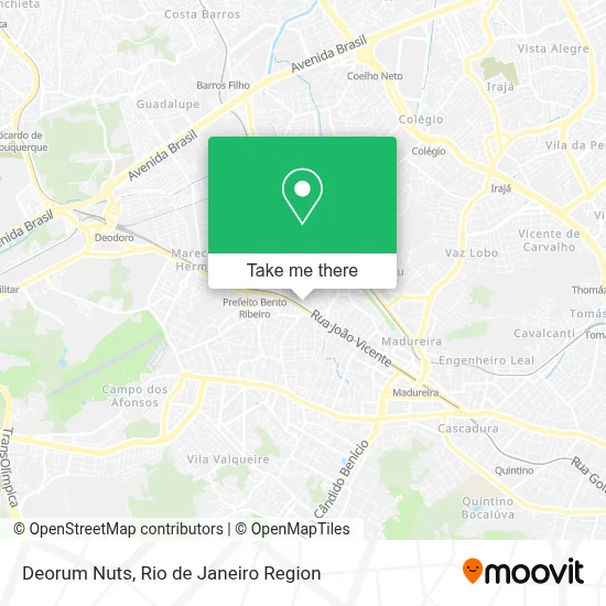 Deorum Nuts map