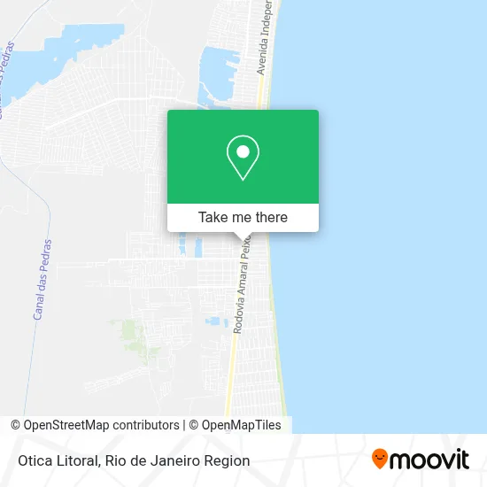 Otica Litoral map