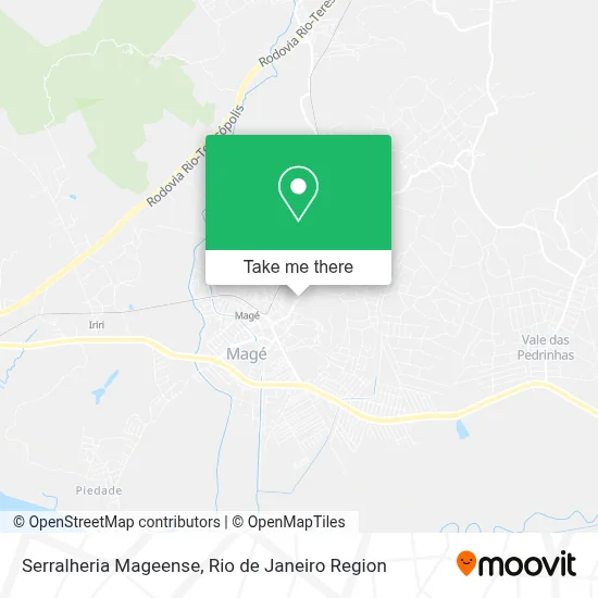 Serralheria Mageense map
