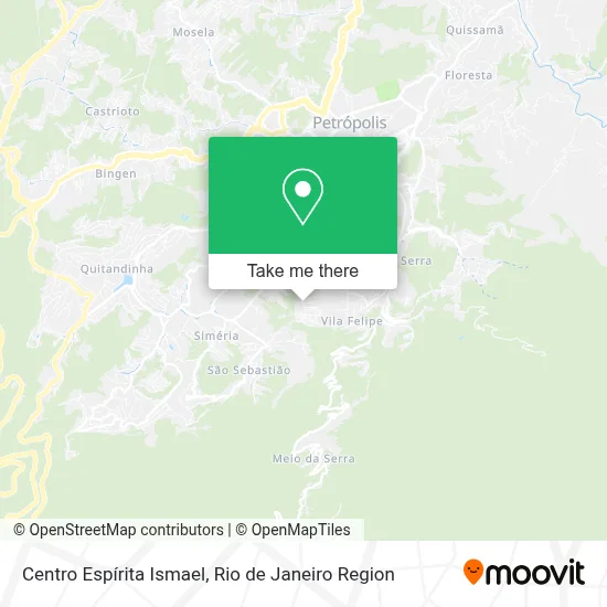 Centro Espírita Ismael map