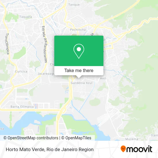 Horto Mato Verde map