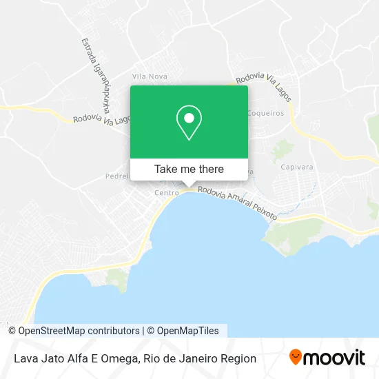 Lava Jato Alfa E Omega map