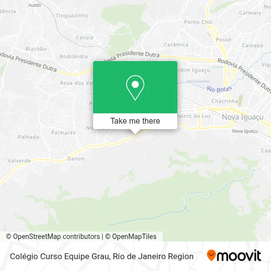 Colégio Curso Equipe Grau map