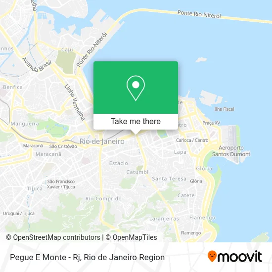 Pegue E Monte - Rj map