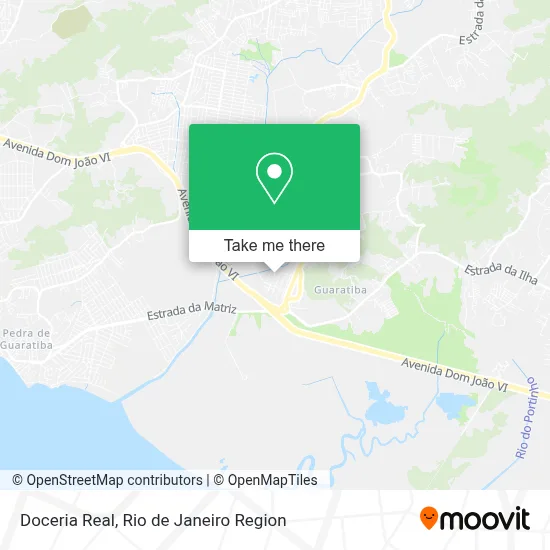 Doceria Real map