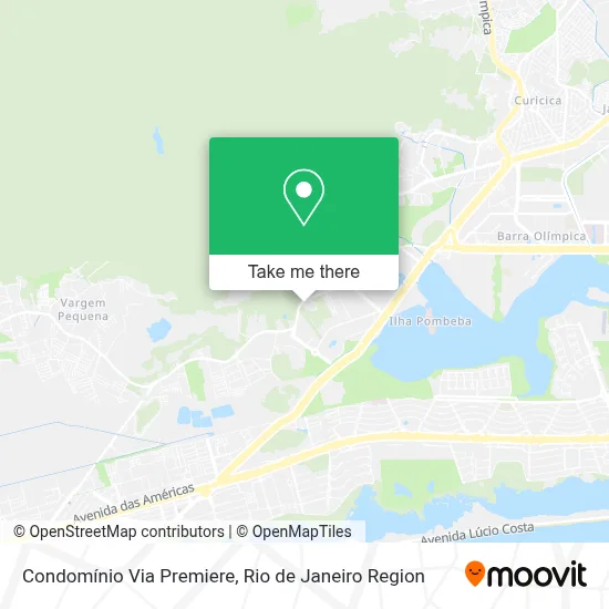 Condomínio Via Premiere map