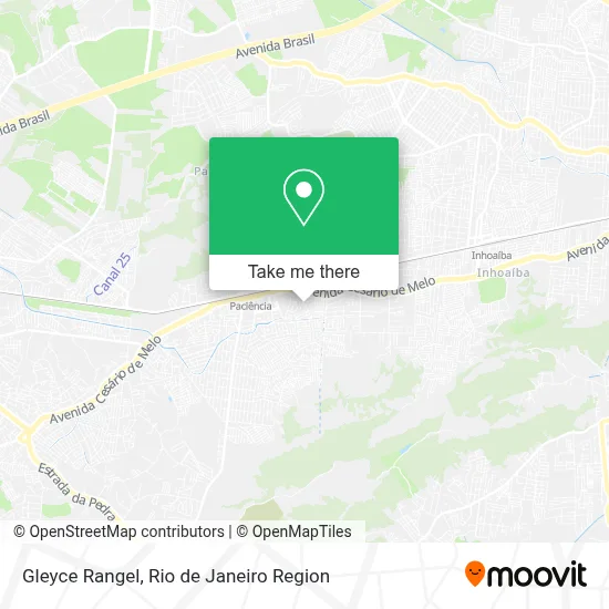 Gleyce Rangel map
