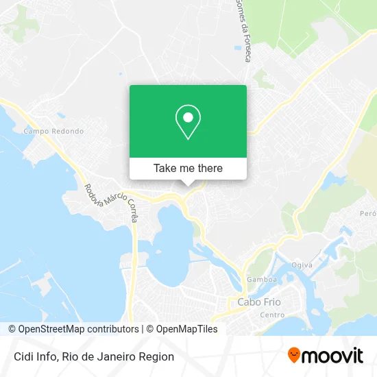 Cidi Info map