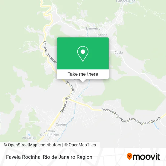 Favela Rocinha map