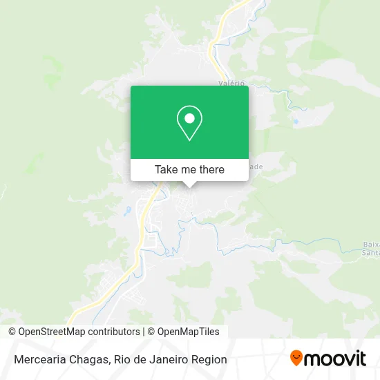 Mercearia Chagas map