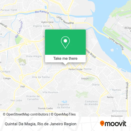 Quintal Da Magia map