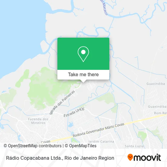 Rádio Copacabana Ltda. map