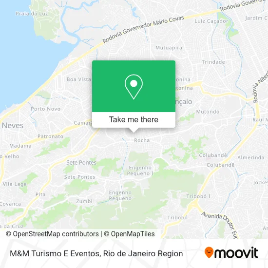 M&M Turismo E Eventos map