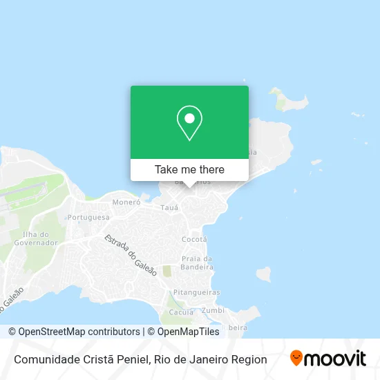 Comunidade Cristã Peniel map