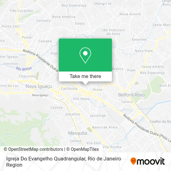Igreja Do Evangelho Quadrangular map