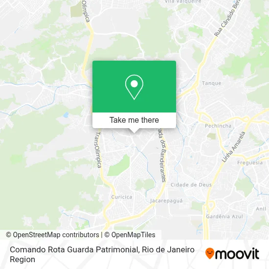 Comando Rota Guarda Patrimonial map