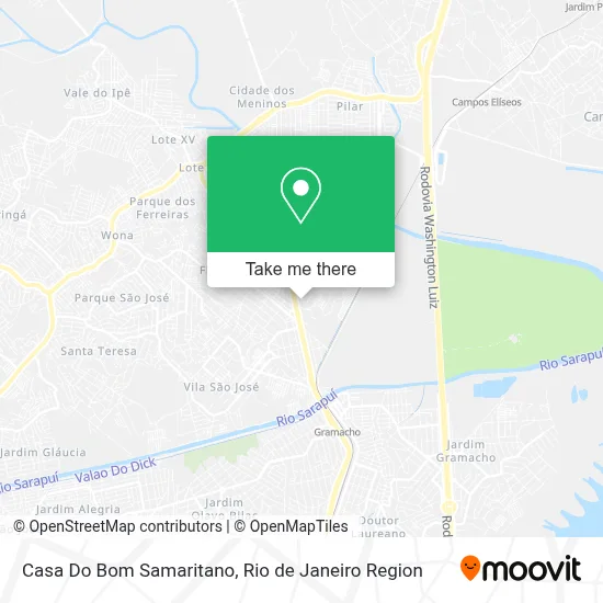 Casa Do Bom Samaritano map
