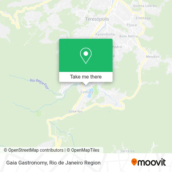Gaia Gastronomia map