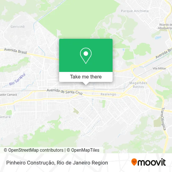 Pinheiro Construção map
