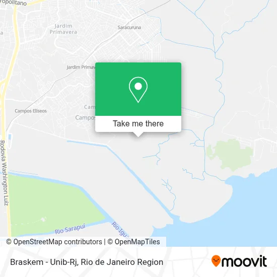 Braskem - Unib-Rj map