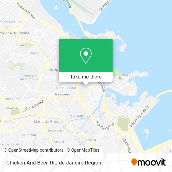 Chicken And Beer map