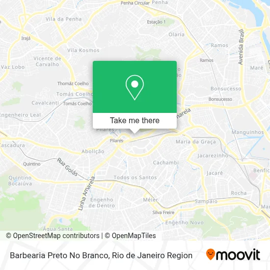 Barbearia Preto No Branco map